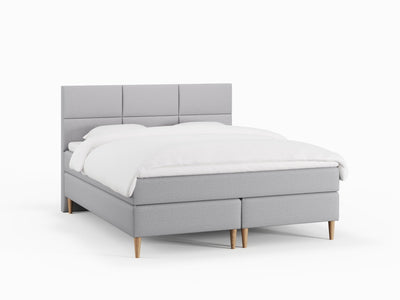 Svanhild Fjord 180x200 Lysegrå Nordic Dream tilbyr senger med skandinavisk design og materialer av høy kvalitet. Opplev perfekt komfort for en god natts søvn. Bestill din i dag!