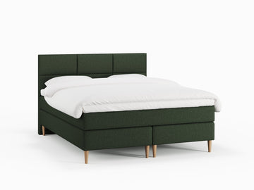 Svanhild Fjord 180x200 Mørkegrøn Nordic Dream tilbyr senger med skandinavisk design og materialer av høy kvalitet. Opplev perfekt komfort for en god natts søvn. Bestill din i dag!