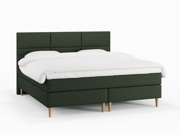 Svanhild Fjord 210x210 Mørkegrøn Nordic Dream tilbyr senger med skandinavisk design og materialer av høy kvalitet. Opplev perfekt komfort for en god natts søvn. Bestill din i dag!